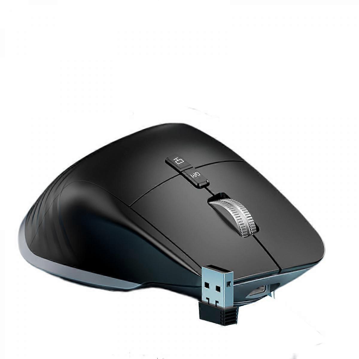 SSRGV Bluetooth Wireless Mouse, 4 Adjustable DPI Rechargeable Bluetooth Mouse,  (USB) Programmable Ergonomic