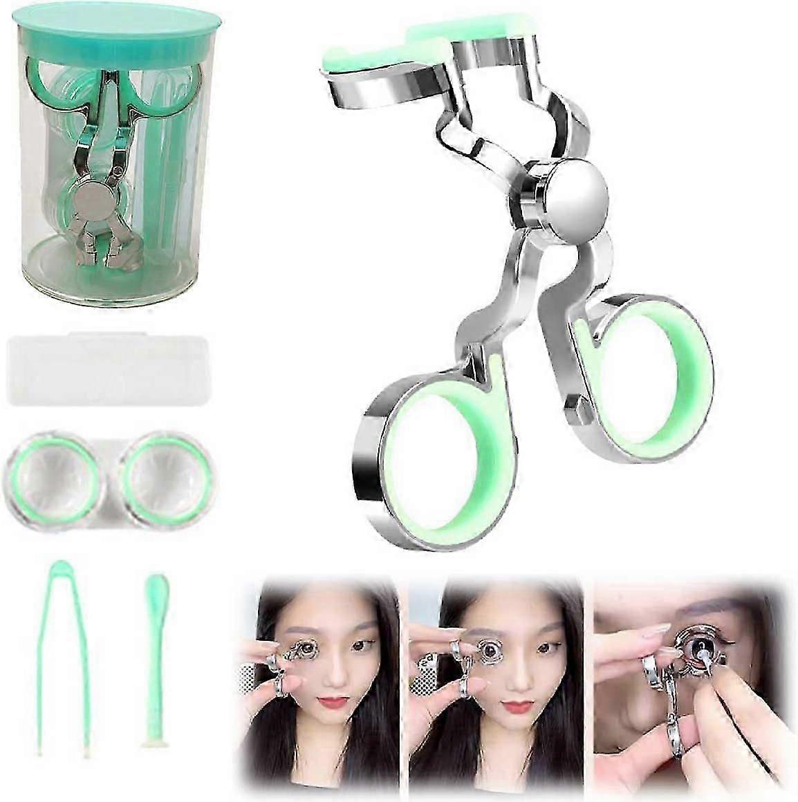 Contact Lens Applicator Tool,Color Contact Lens Wearing Aid,Contacts Helper