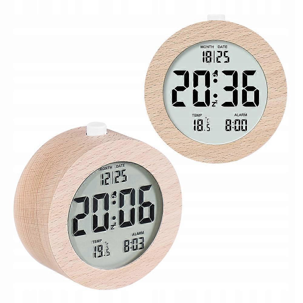 Alarm Clock Epsence Brown 10cm