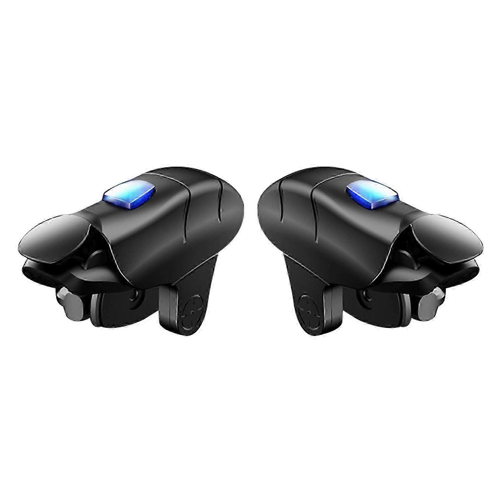 2PCS Phone Gaming Trigger Gamepad Button for L1R1 Game Controller for Android Phone(B)