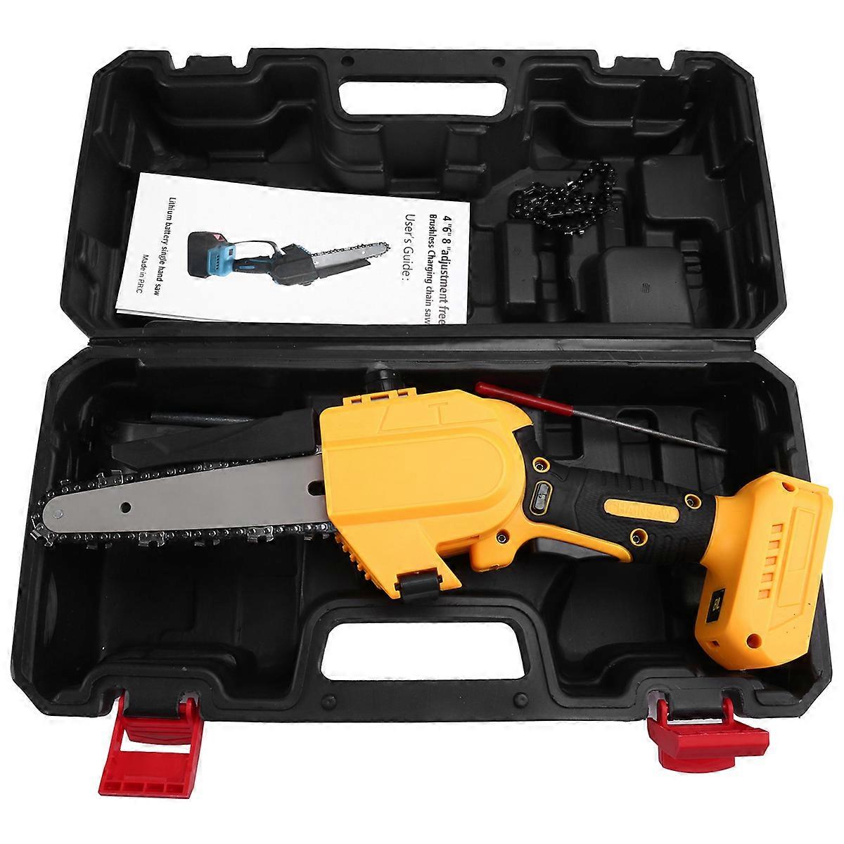 6Inch Brushless Chainsaw for 18/20V Battery Power Tools