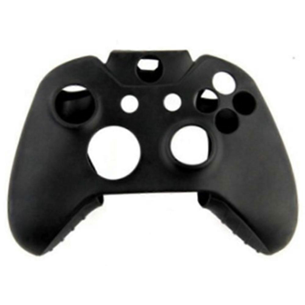 Flexible Silicone Protective Case Skin For Game Controller Handle Protector（Black）