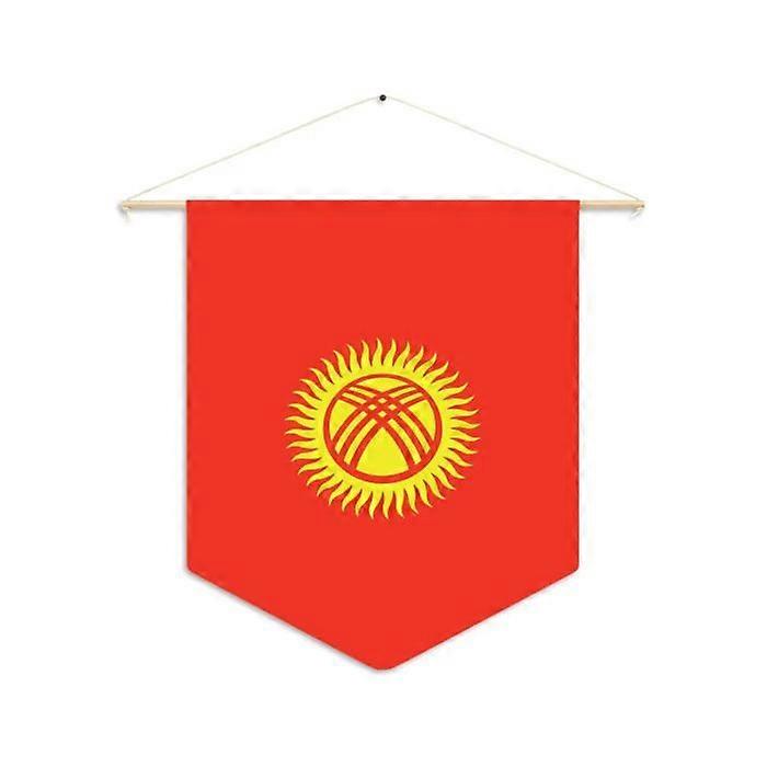 Flag – Flag of Kyrgyzstan – 30 x 45 cm – Polyester – Hanging – 1 piece