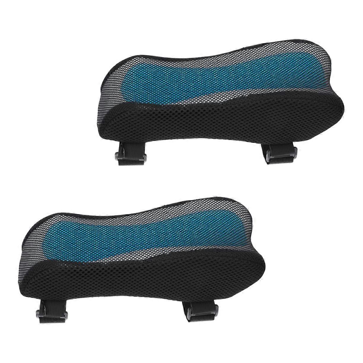 Gaming Chair Armrest Pads 2pcs Arm Rest Comfortable Covers NonSlip Polyester Cushions Ref: 5498