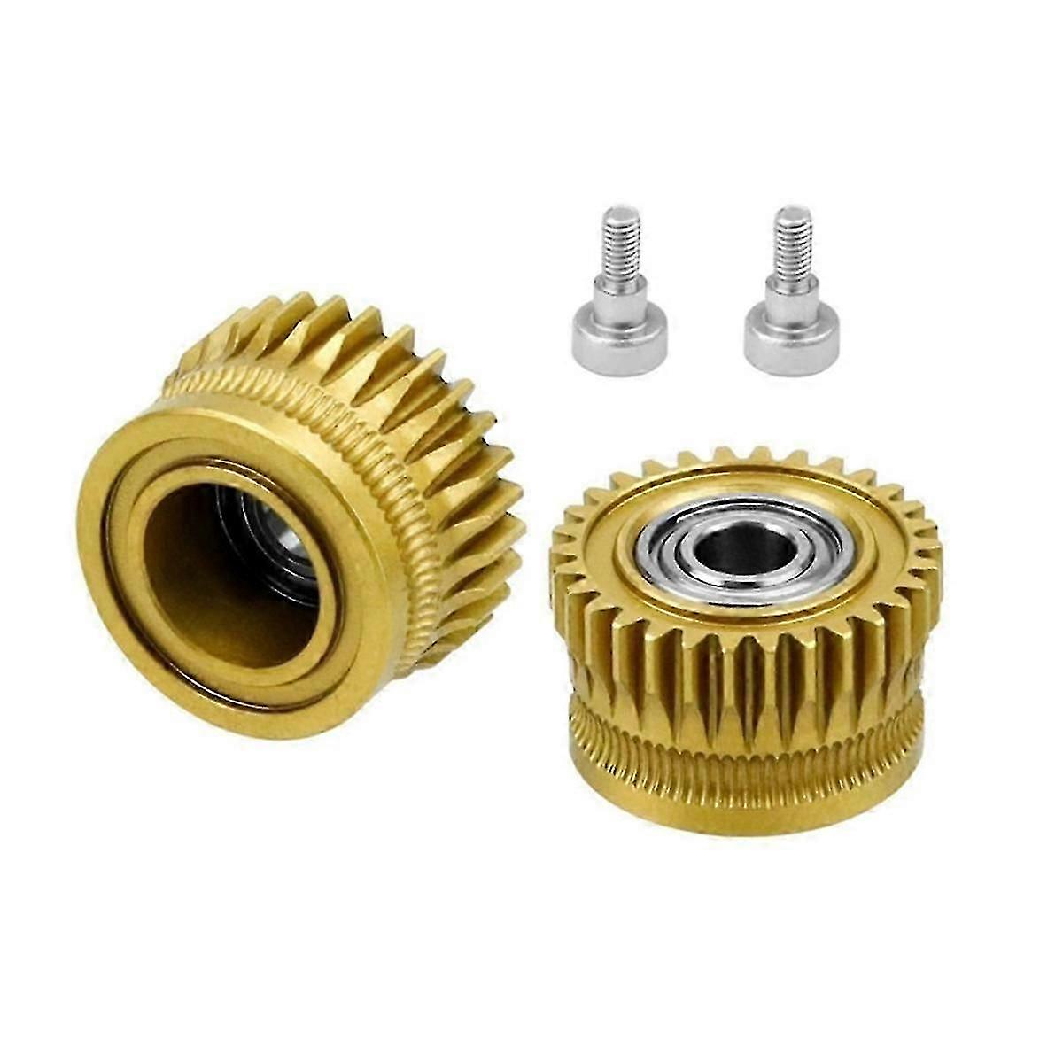 All-Metal Dual Gear Extrusion Kit for Upgrade Hardened Steel Alloy Gears for K1C/Ender3 V3