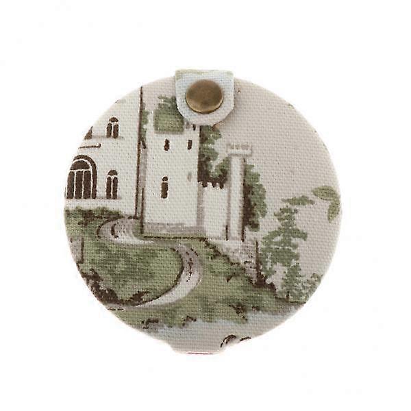 9X Cute Double Sided Travel Folding Pocket Compact Round