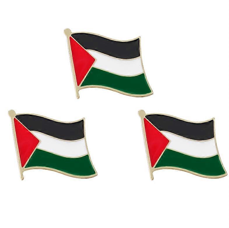 1/2/3PCS Symbolizing The Meaning Of Freedom, Creative Flag Brooch, Enamel Metal Badge