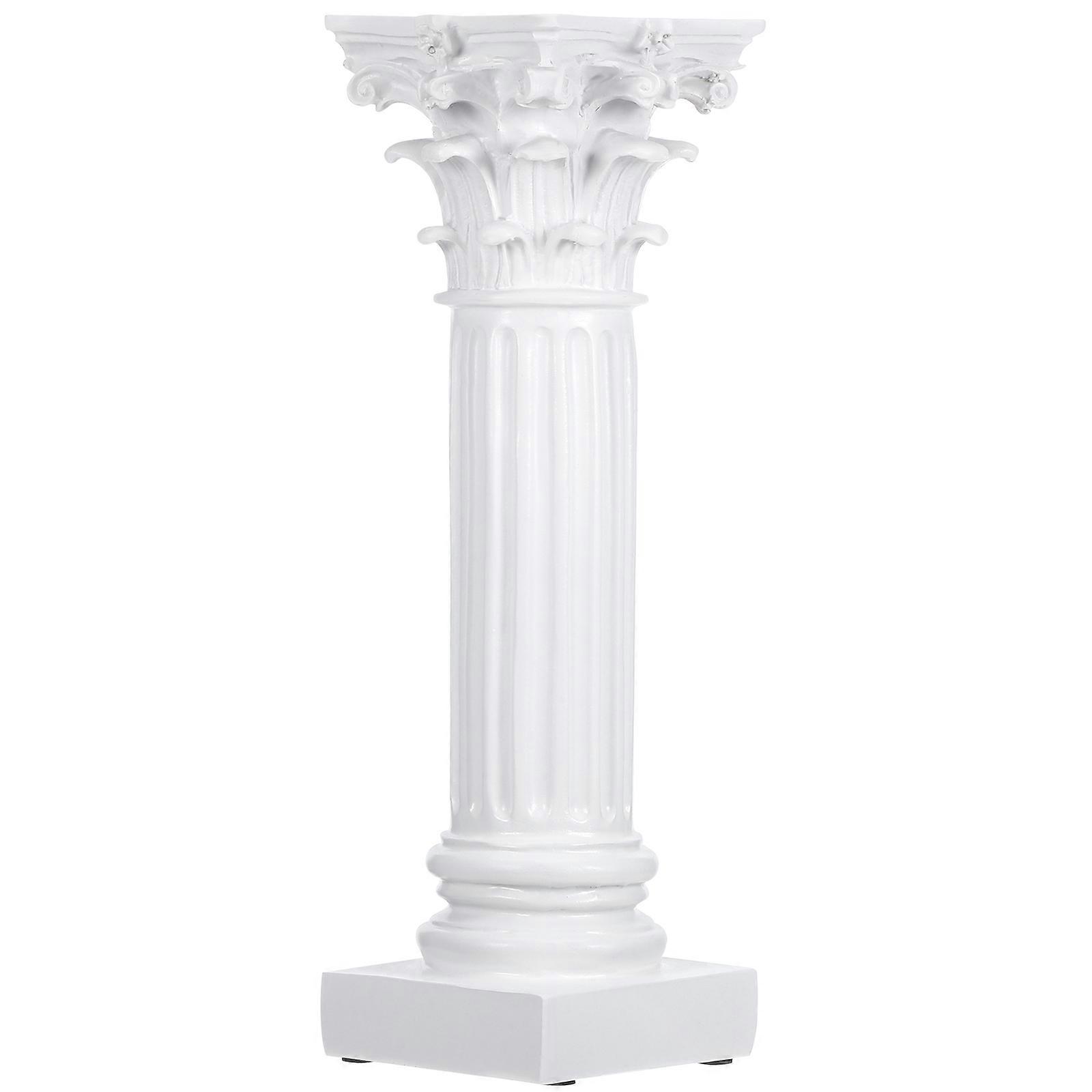 Elegant Roman Column Candle Holder for Home Party Table Centerpiece Romantic Atmosphere Desktop Decoration