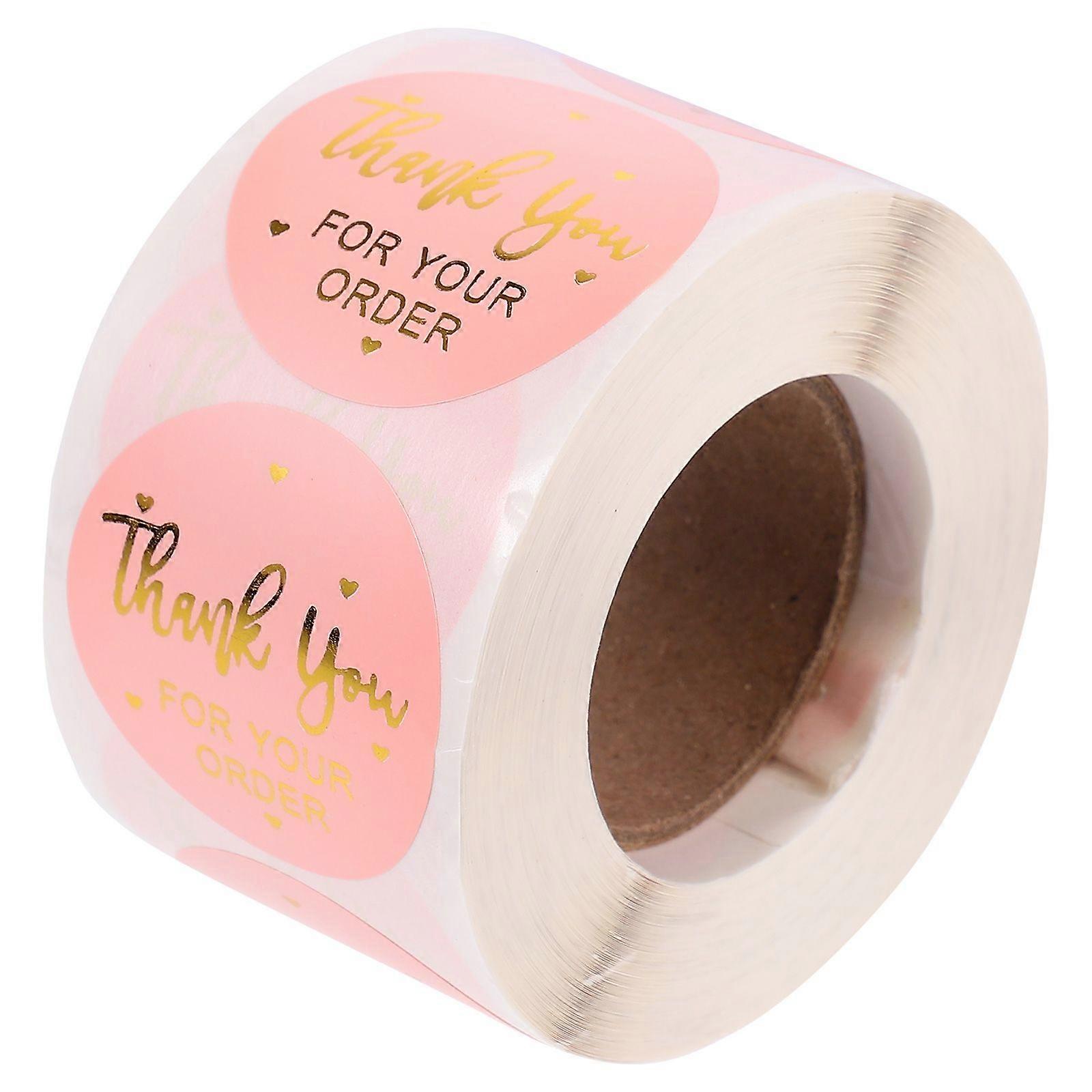 500Pcs σας ευχαριστεί Business Labels Mailing Envelops αυτοκόλλητη διακόσμηση αυτοκόλλητων αυτοκόλλητων ετικετών