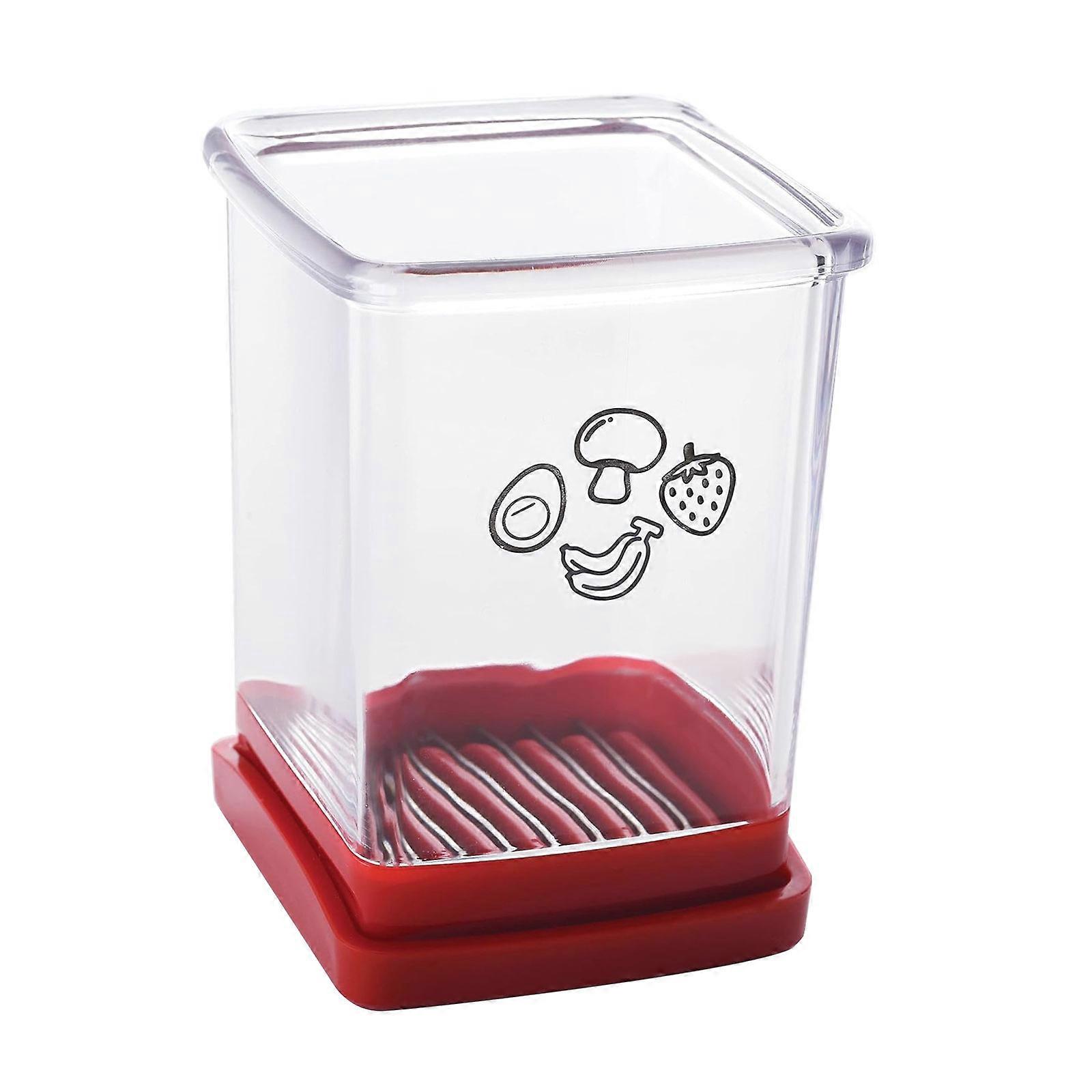 Adjustable Thickness Food Slicer Reliable Slicing Tool Efficient Slicing Device Household Fruit Slicer ABS Material