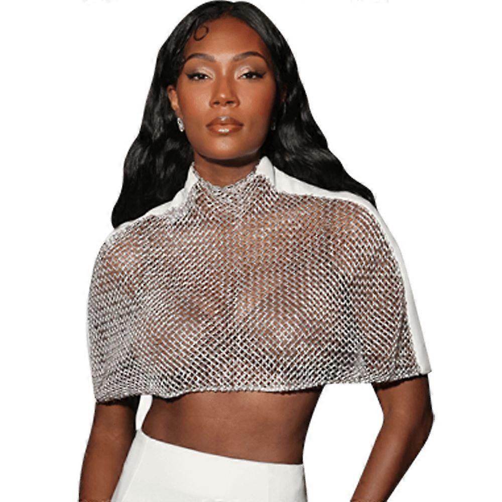 Afiya Bennett (Sheer Top) Half Body Buddy Cutout