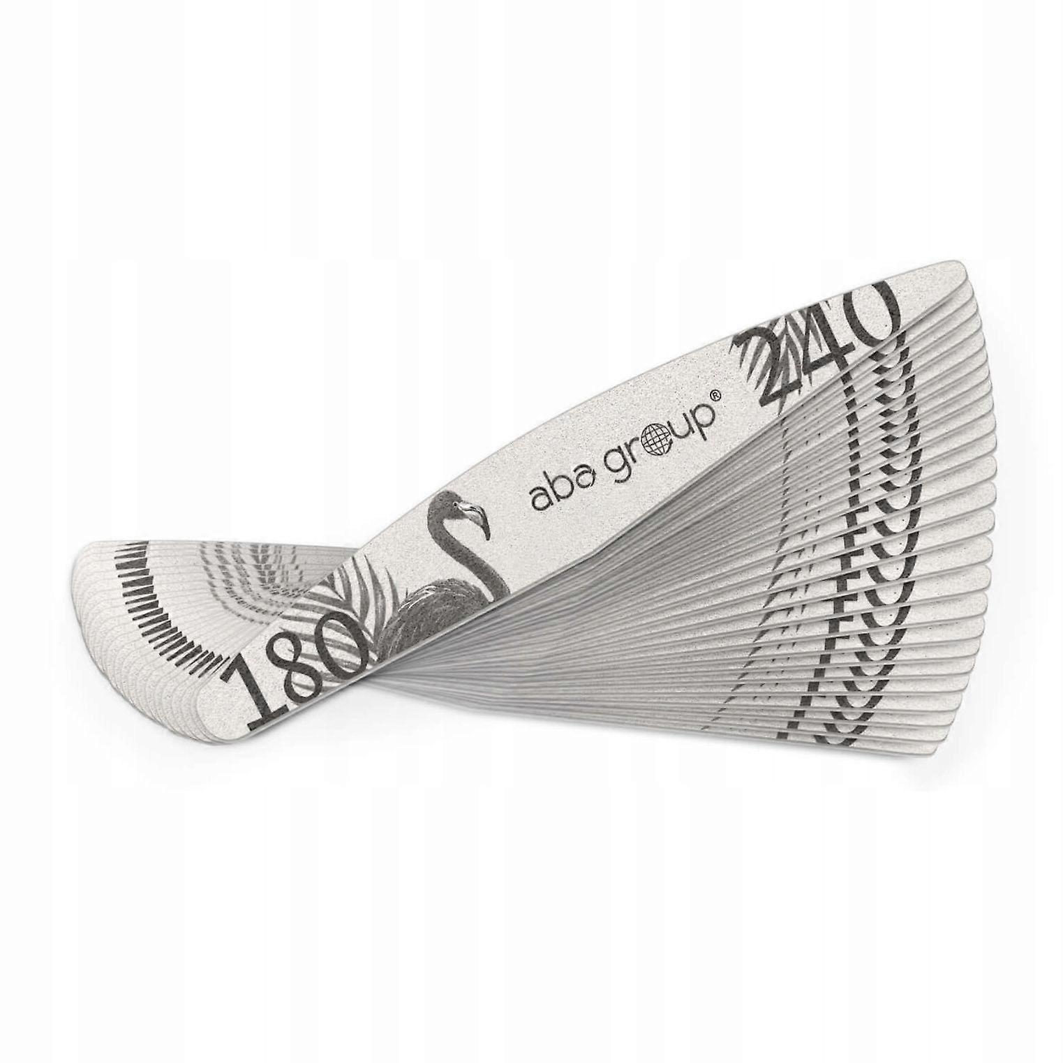 Aba Group Λίμα Νυχιών WINGS 180/240 STANDARD - FLAMINGO, 25 τεμάχια