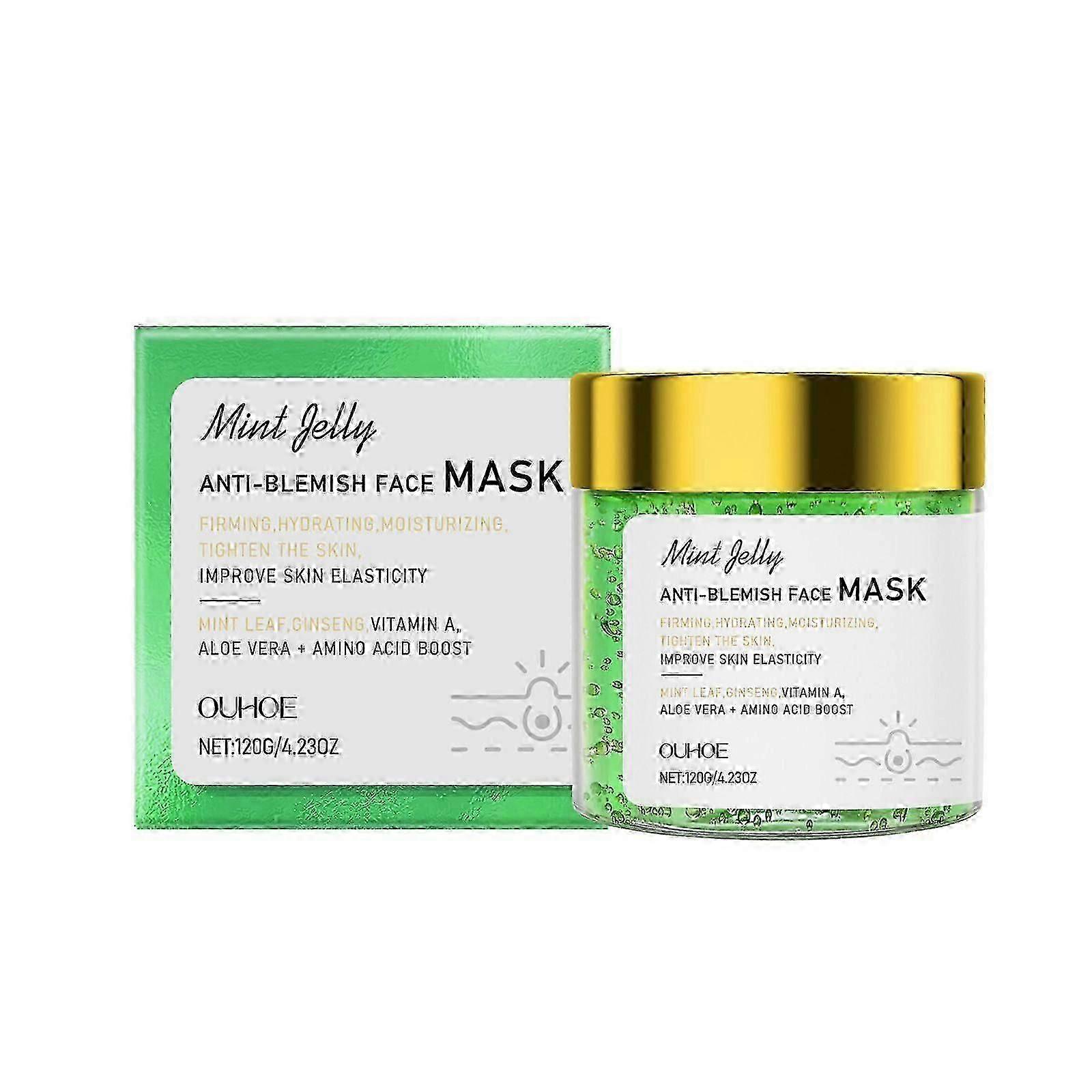 Ouhoe Jelly Mask Deep Cleansing And Hydrating Moisturizing And Nourishing Facial Skin Daily Daub-Type Mask