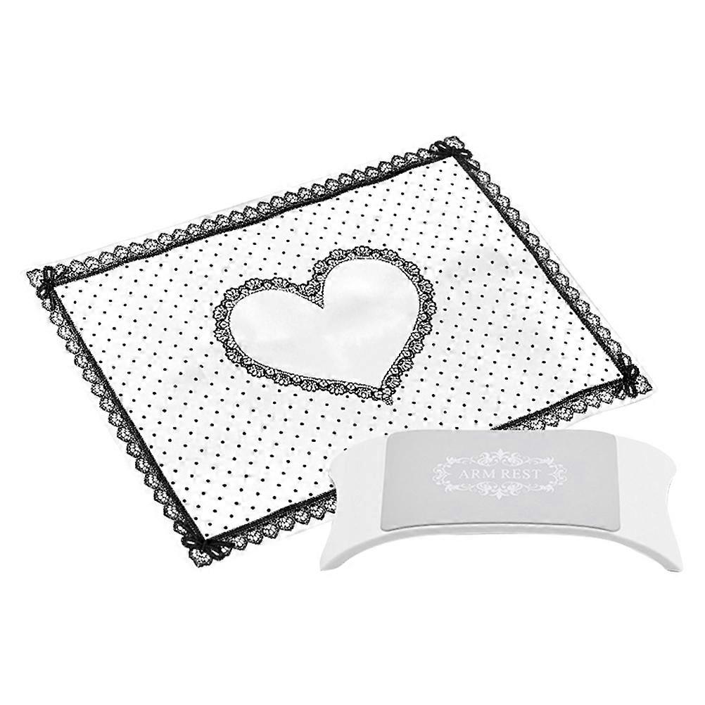 Foldable Hand Pillow for Nails, Reusable Manicure Aid with Comfortable Surface