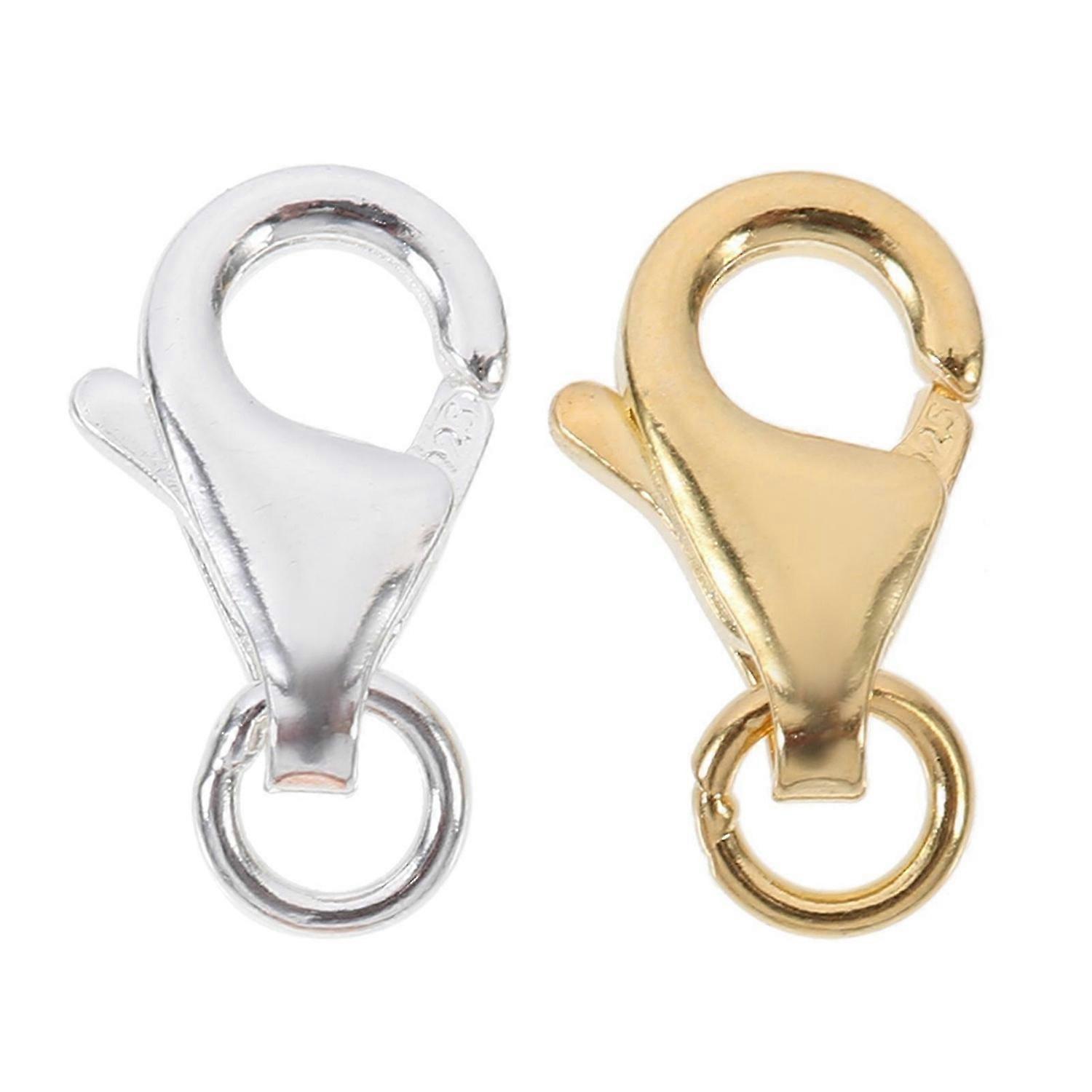 2 Sets Handmade Necklaces Jewelry Making Clasps Lobster Clasps Lobster Claw Clasp Lock Bracelet Fast