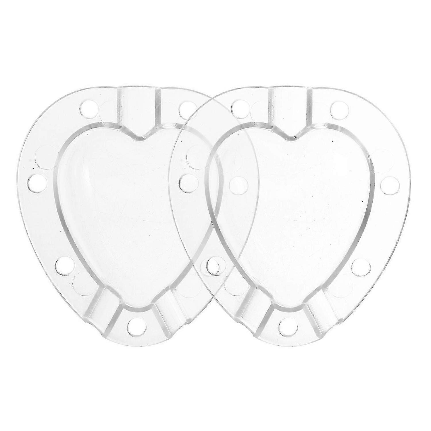 2 Sets Fruit Shaping Mold Vegetable Diy Mold Plastic Reusable Plants Fruit Mold