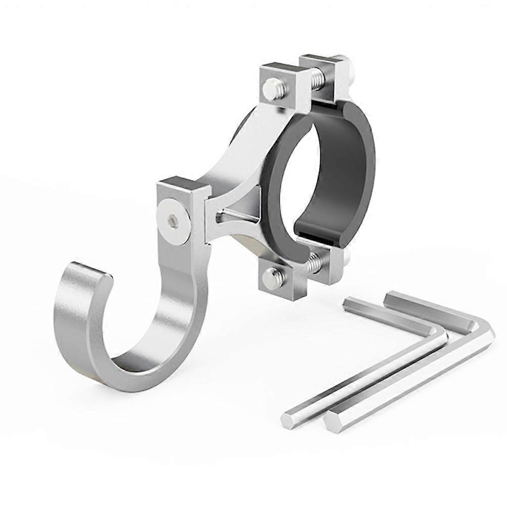 Secure Mounting Universal Scooter Hook, Adjustable Design Aluminum Alloy Hanger For Handlebars 18mm - 40mm, Durable Construction Clamp