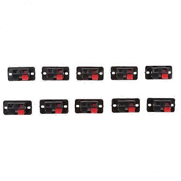 Universal Speaker Terminal Connector Plate 2-Position Push Release