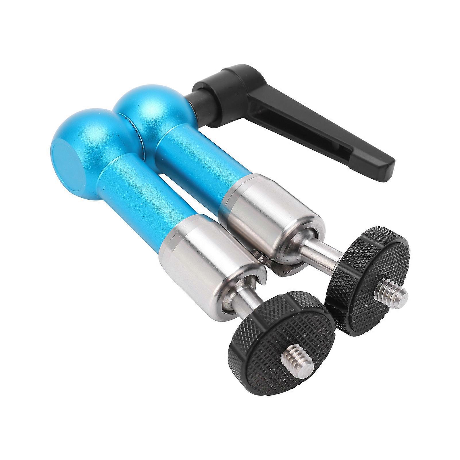 7" Adjustable Metal Articulating Arm for Camera Monitor - 360° Rotation & 1/4" Screw