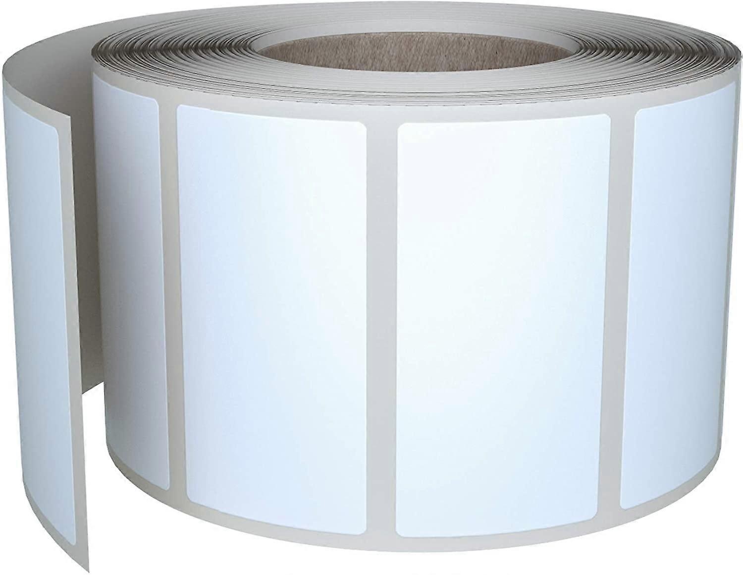 Royal Green Color Coding Stickers In Rectangular Labels Rolls Write on Surface - 2000 Pack