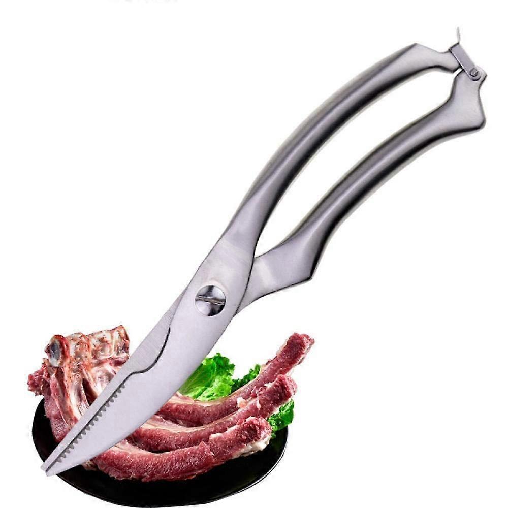 Kitchen Scissors Stainless Steel Multipurpose Poultry Shears With Ergonomic Handles