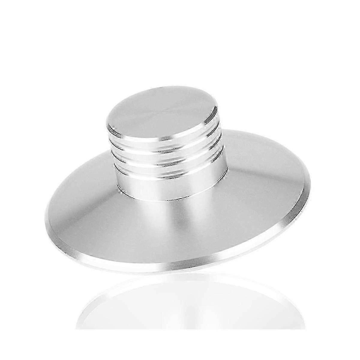 LP Vinyl Record Stabilizer Weight Clamp for Turntable - Silver