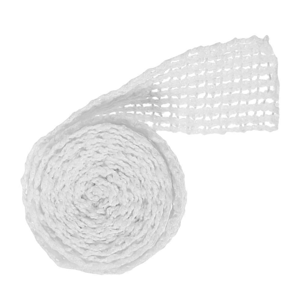 1 Roll Bacon Packaging Mesh Cover for Summer Sausage, Chorizo, Beef Cotton Thread Sausage Netting for Fridge Storage, White Mesh for Meat Wrapping