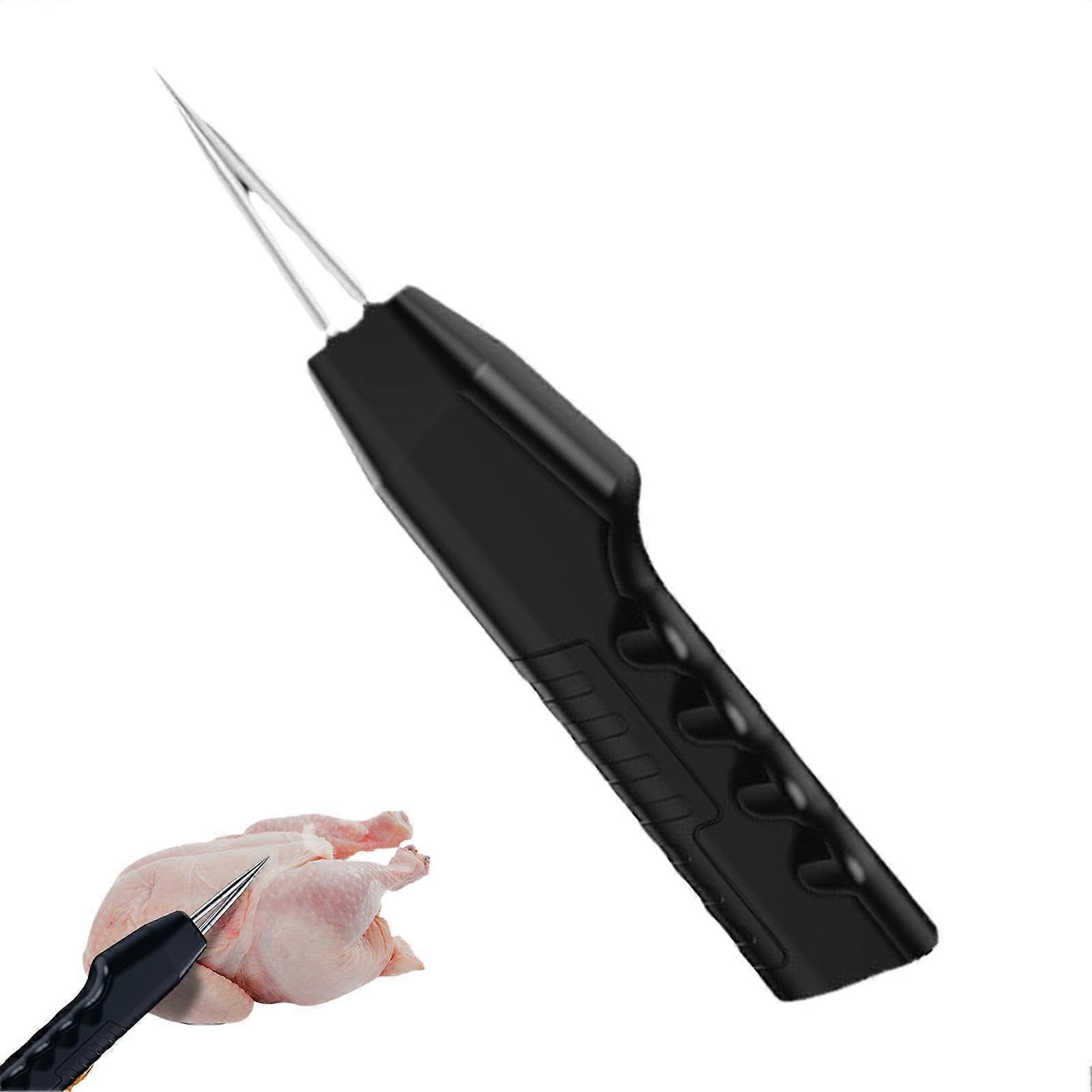 Chicken Plucker Electric Poultry Feather Remover Portable Automatic Spring Plucker with Ergonomic Handle for Chicken Duck Turkey