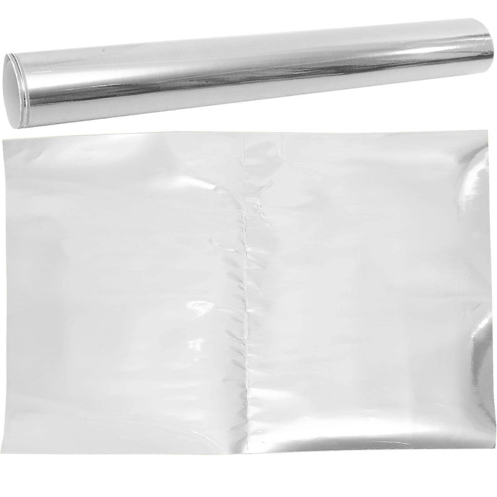 Silver Foil Cardstock Paperboard Handmade Parent-Child Interaction 109.2X78.7cm 2Sheets