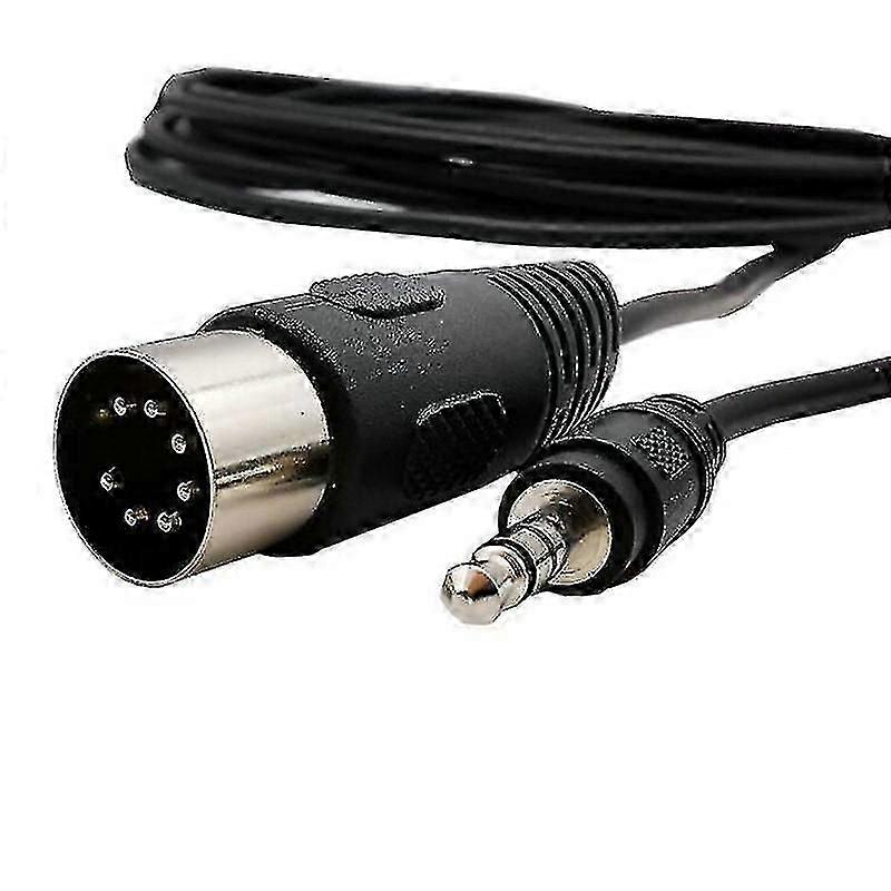 3.5mm To Din 7 Pin Midi Plug O Cable For Tv Computer Ph