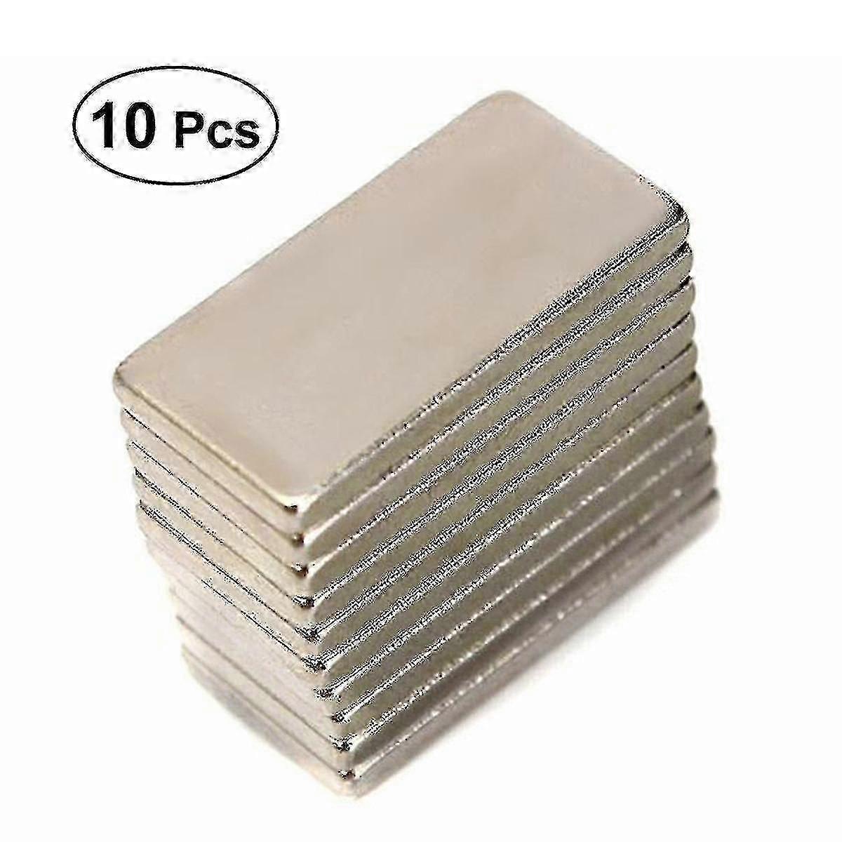 10pcs Strong Neodymium Square Magnets for Fridge Crafts Projects