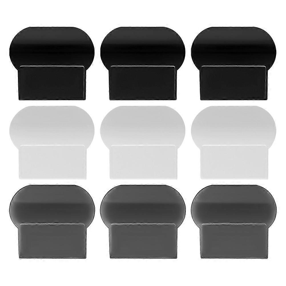 Toilet Cover Lifter Handles Set of 9 – Easy No Drill Installation Hygienic Seat Lifters for Clean Bathroom Use