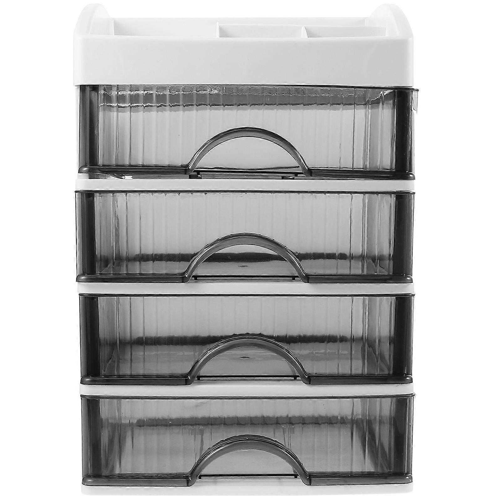 Small Drawers For Desktop Tabletop Small Cabinet Students Office Workers 33.50X22.00X16.50cm Storage 1Pcs