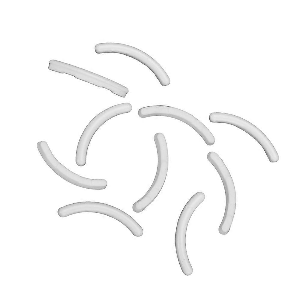 10pcs Reusable Silicone Eyelash Grafting Bars for Lash Extensions – Durable, Elastic Makeup Strips for Use