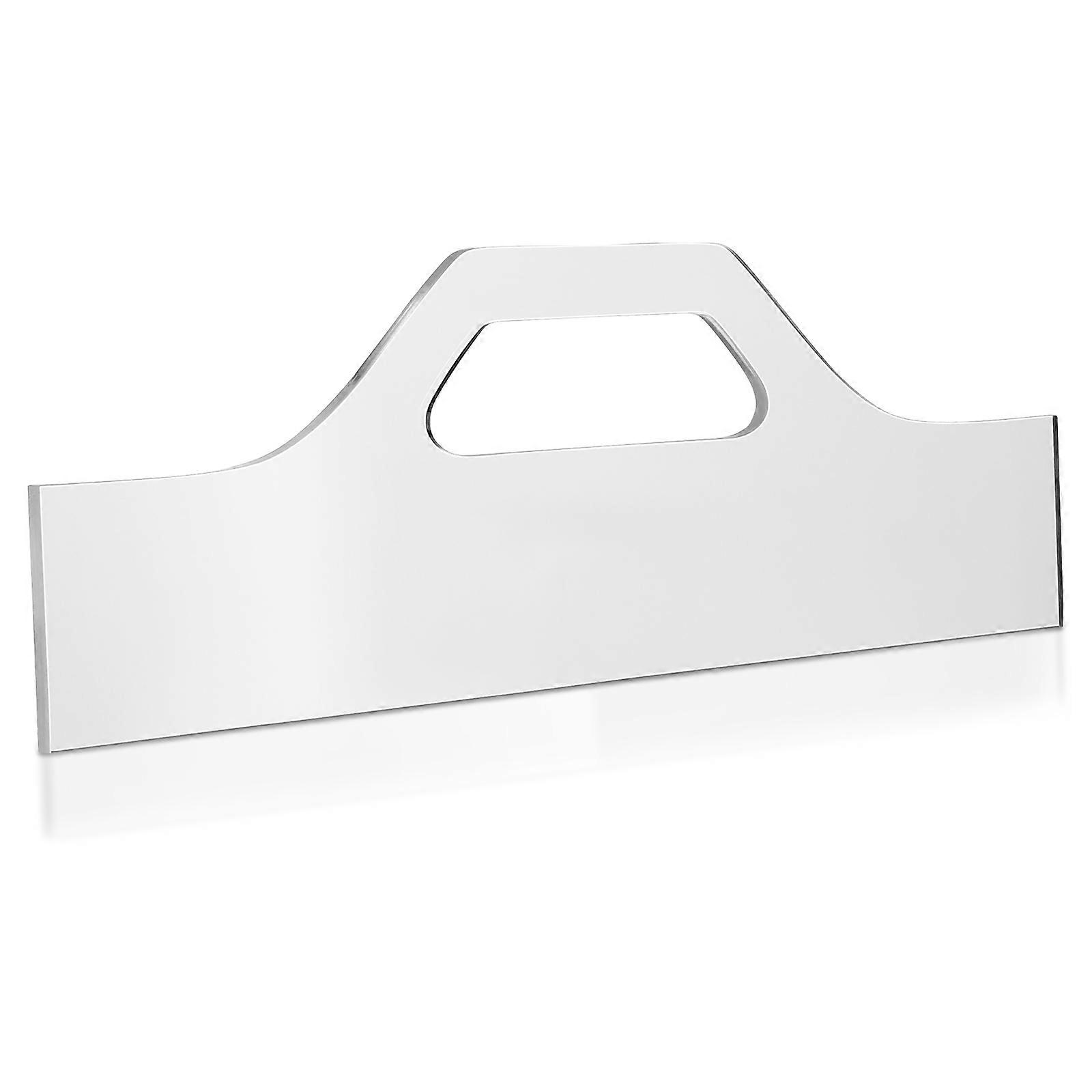 Charcuterie Board Handle Stencils Acrylic Cutting Board Templates For Cooking Enthusiasts Rectangle 27.9X8.9cm Template Guide 1Pack