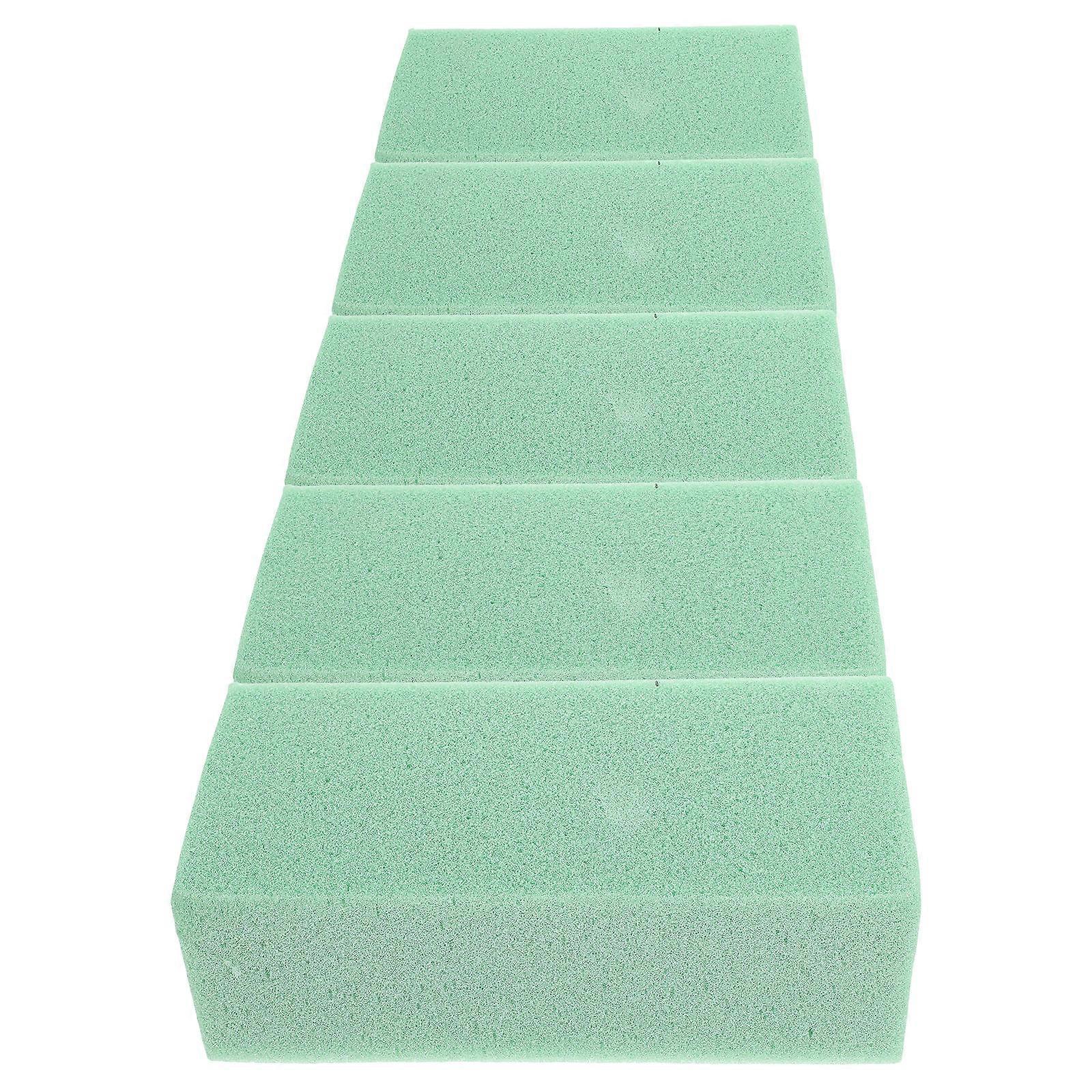 Fresh Flower Arrangement Supplies Elasticity Floral Foam Block Rectangular For Special Occasions 6Pcs