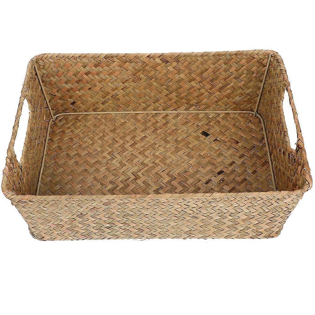 Reusable Snack Container Rectangular Shape Simple Room Use Fruit Storage Container 30.00X20.00X10.00CM 1Pack