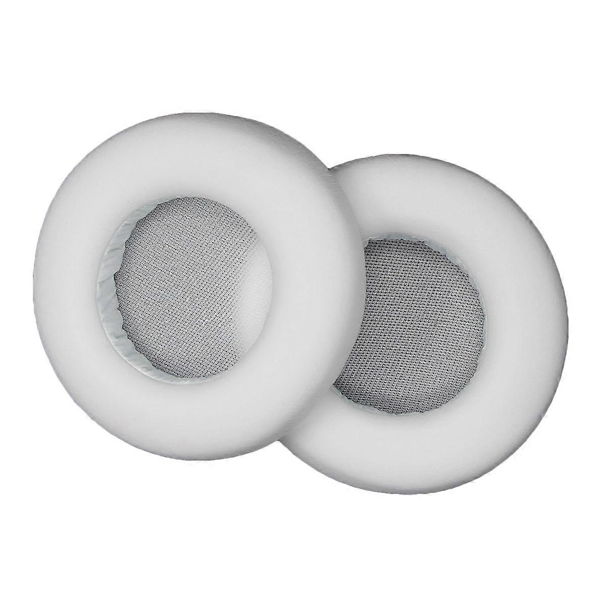 Earpads Cushions Replacement Ear Pads for On-Ear Headphones Comfortable Listening White 1Pair