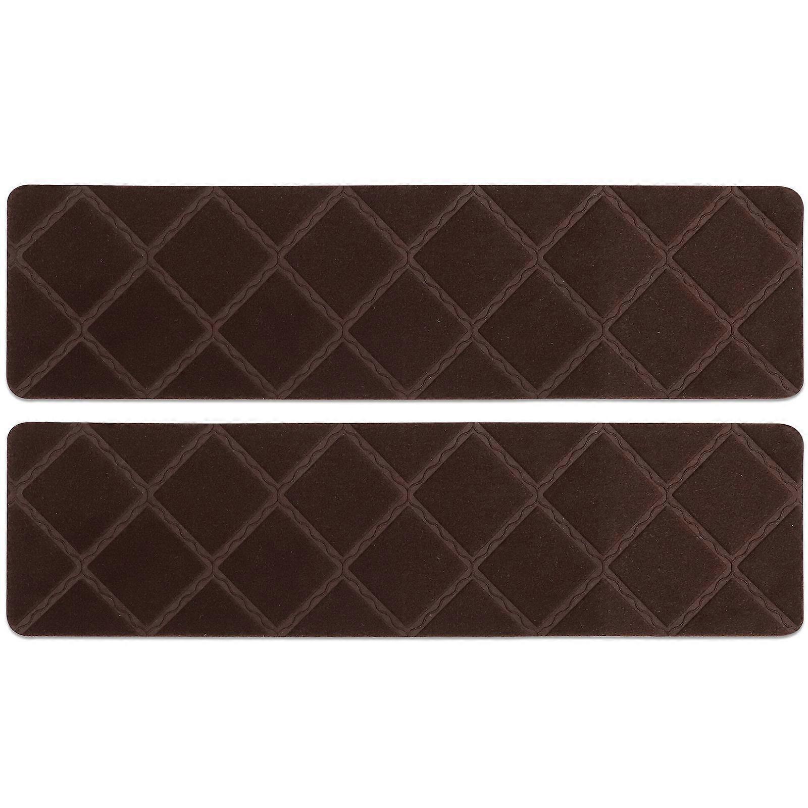 Stair Tread Cover Stair Carpet For Wooden Steps Non Slip Diamond Pattern 4Pcs