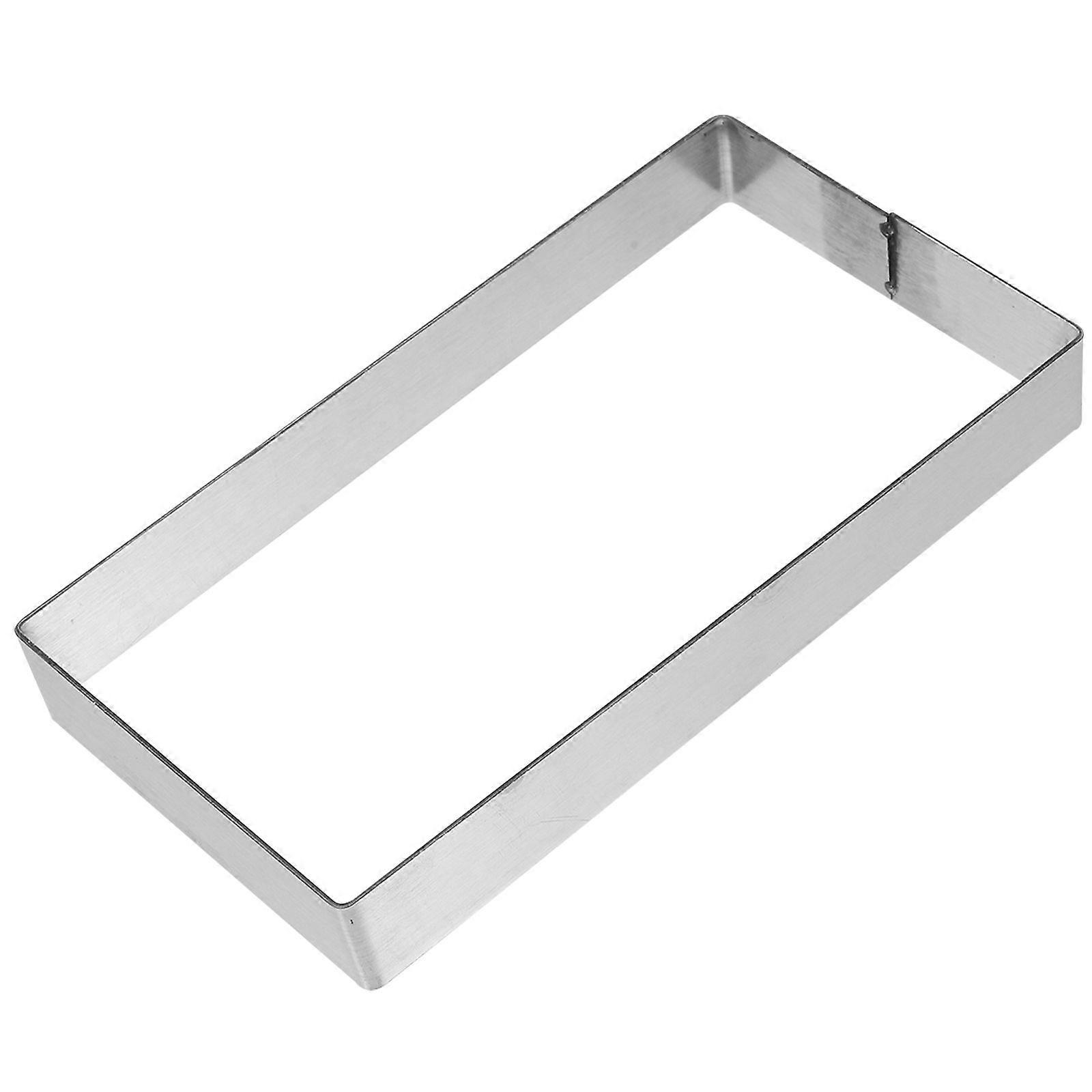 Stainless Steel Pancake Mold Rectangle Shaped Baking Mold Bread Mold For Baking