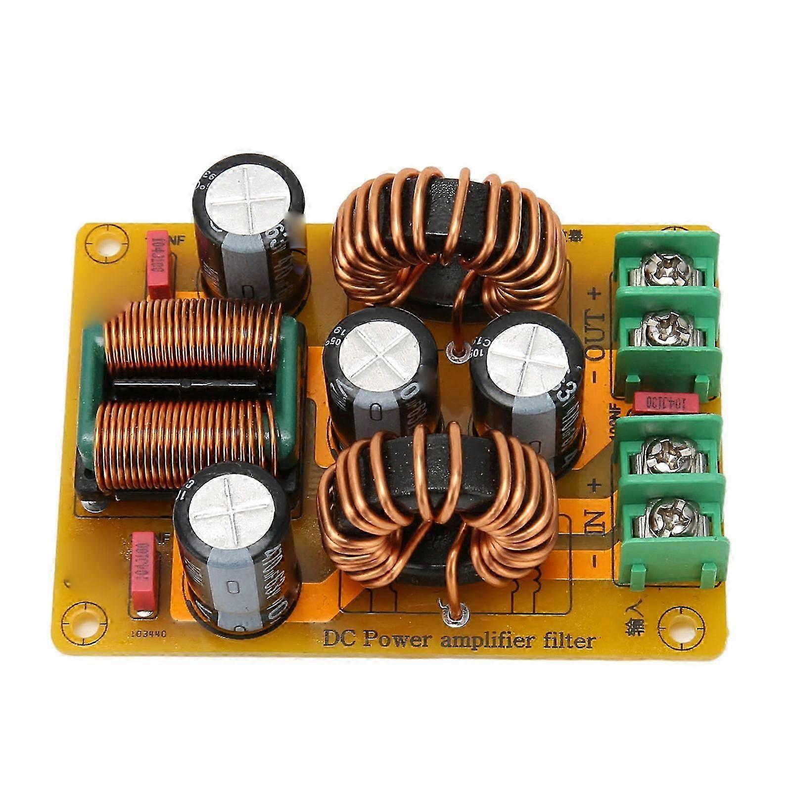 DC-LC-Filter EMI EMV-Kfz-Klang-Hochfrequenz-Filter Netzteilfilterung fertige Platine 20A