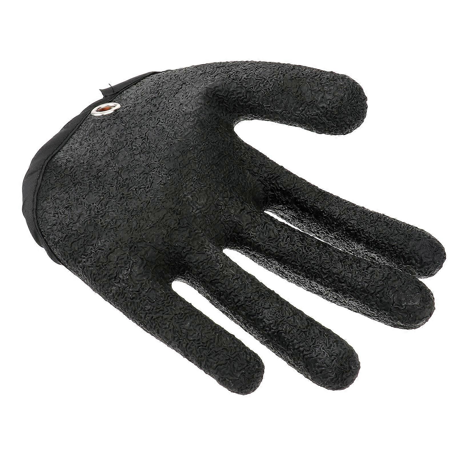 Fiskeutrustning för män Halksäkra fiskehandskar Anti Slip Vattentät för inomhusfiske Vuxna 1set