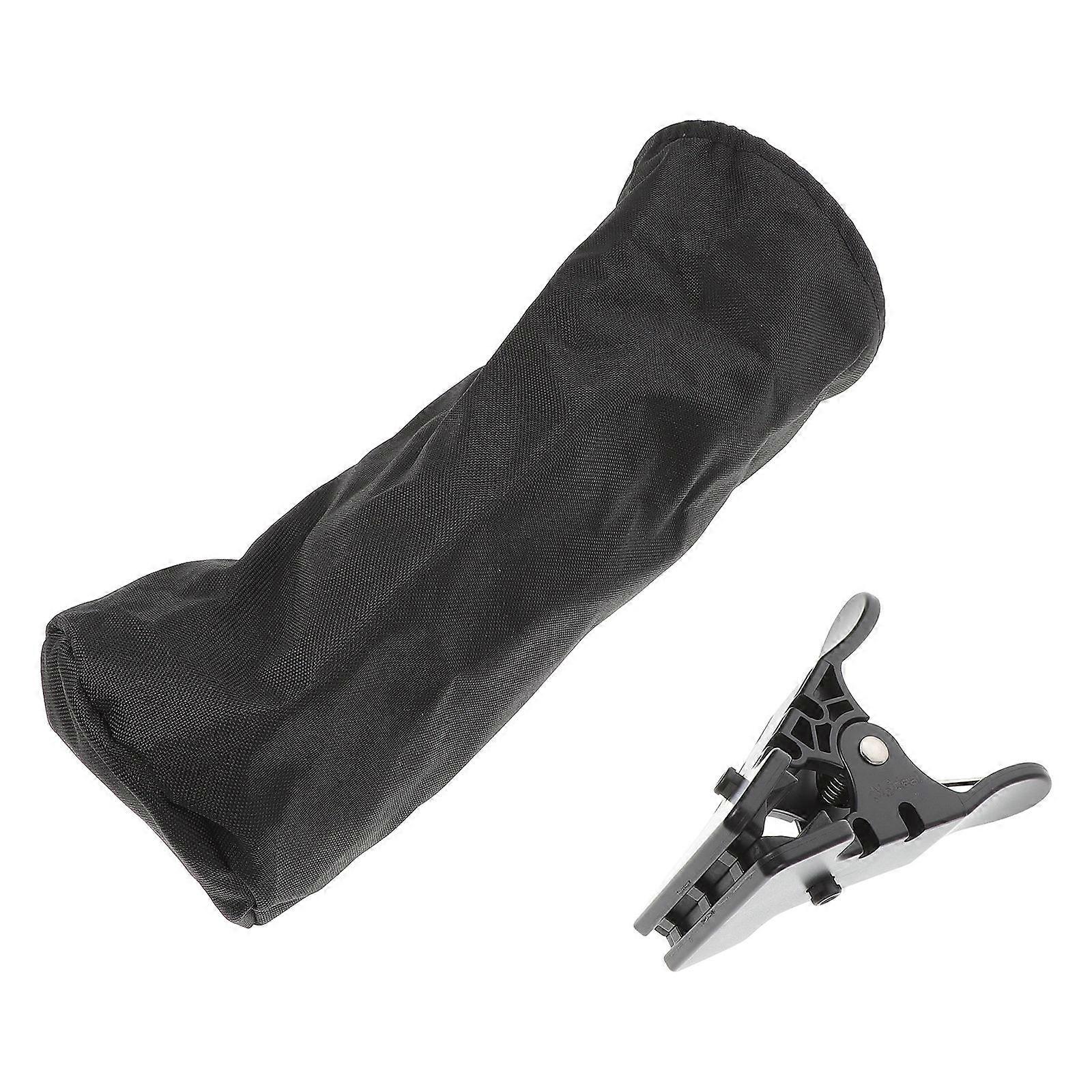 Drumstick Storage Pouch Professional Drumstick Container Black 25X10X10CM Performance 1 Set