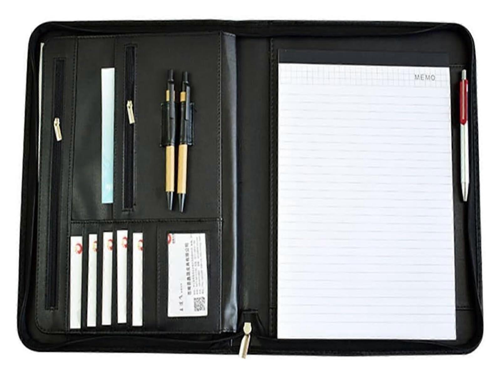 Conference portfolio folder covers, business A4 clipboard with zipper
