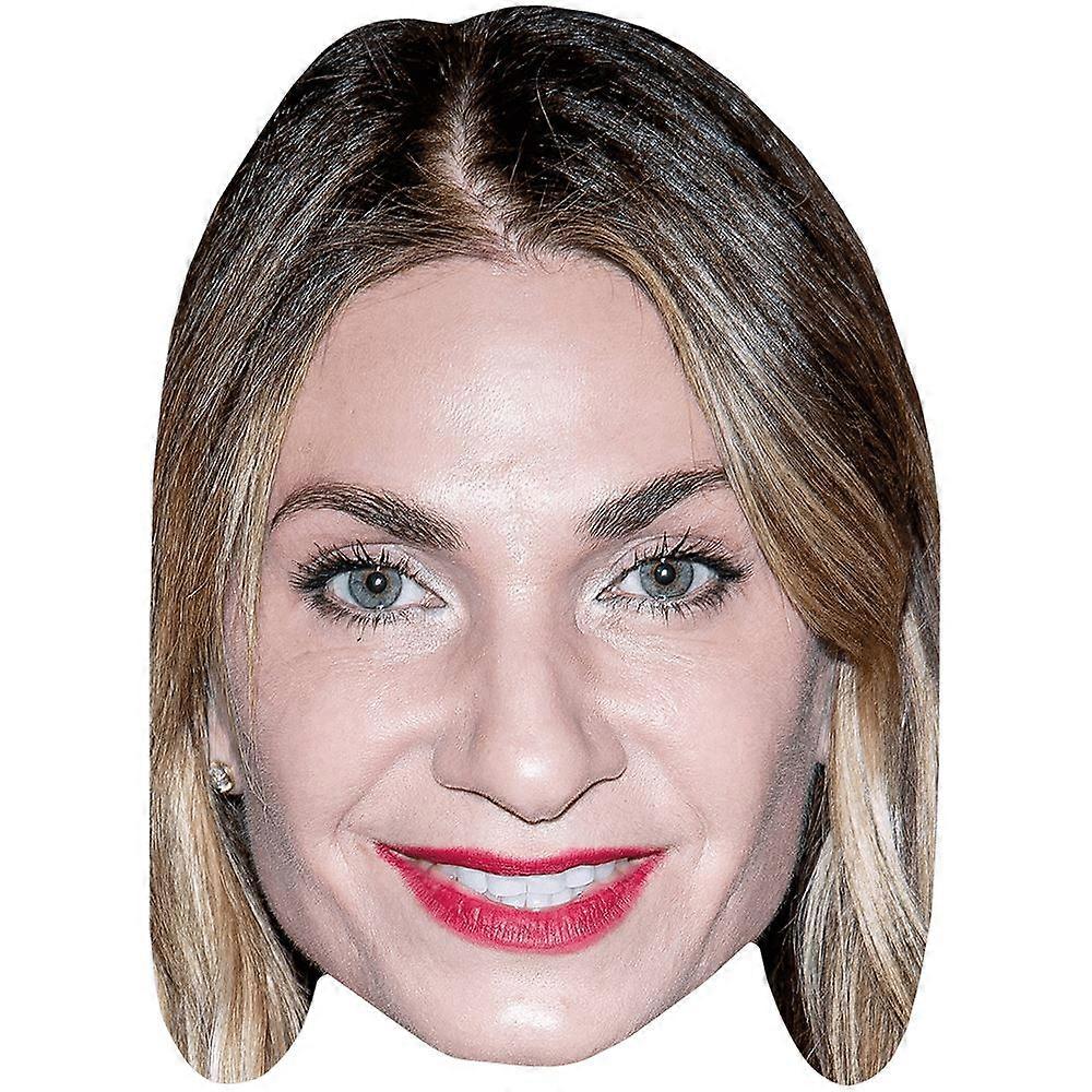 Heather Thomson (Smile) Celebrity Mask, Flat Card Face