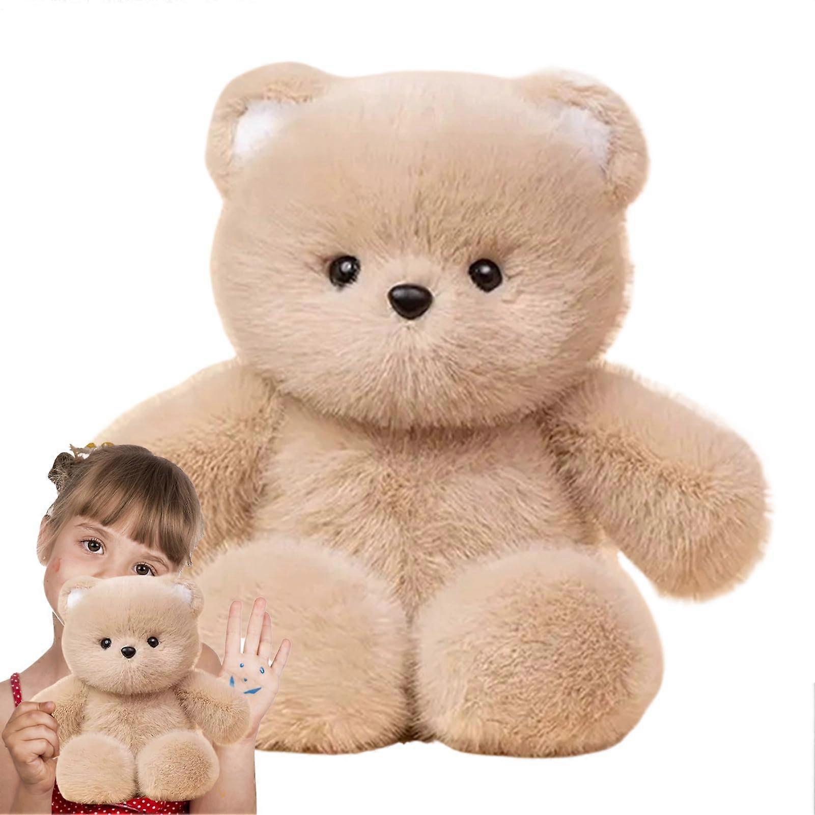Plush Toys, Bear and Cat Cuddly Doll Soft Plush Comfort for Toddlers