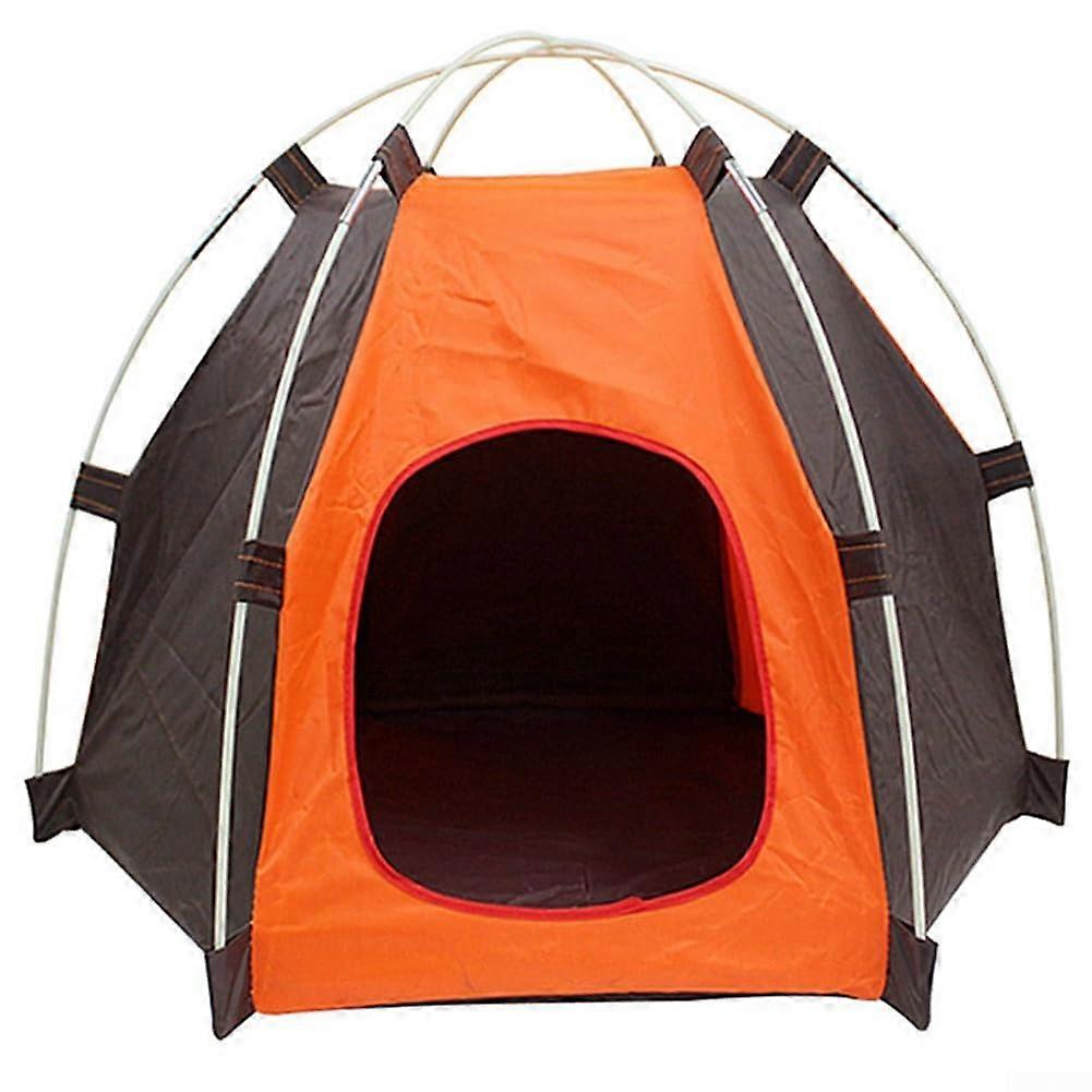 Pet Tent - Foldable Waterproof Pet Bed with Removable Design, Outdoor Indoor Playpen, 20D Oxford Fabric, PU Coating