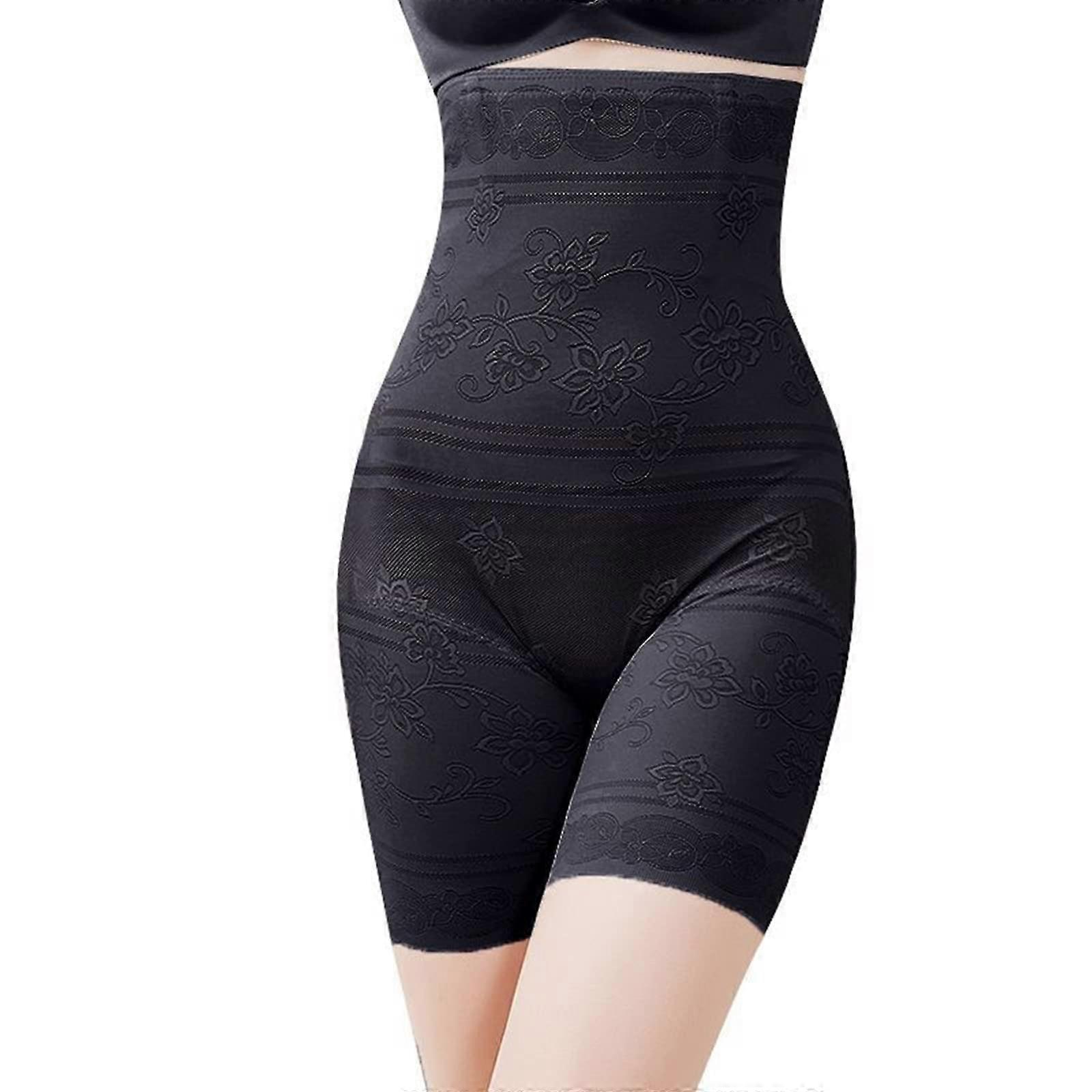 Shapewear Taillentrainer Slimming Shaper Pants 3XL Black, High-Compression Body Shaper for Curvy Figures