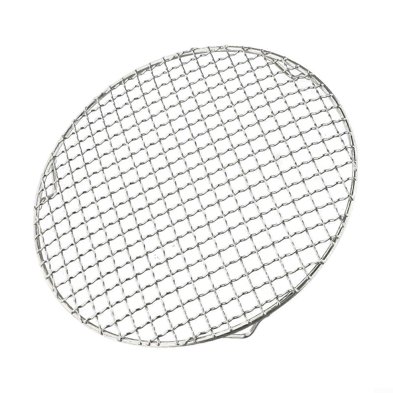 Stainless Steel Cooking Grate 27 cm for Charcoal and Gas Grills, Durable D27 cm Cooking Surface, Heat Resistant Design