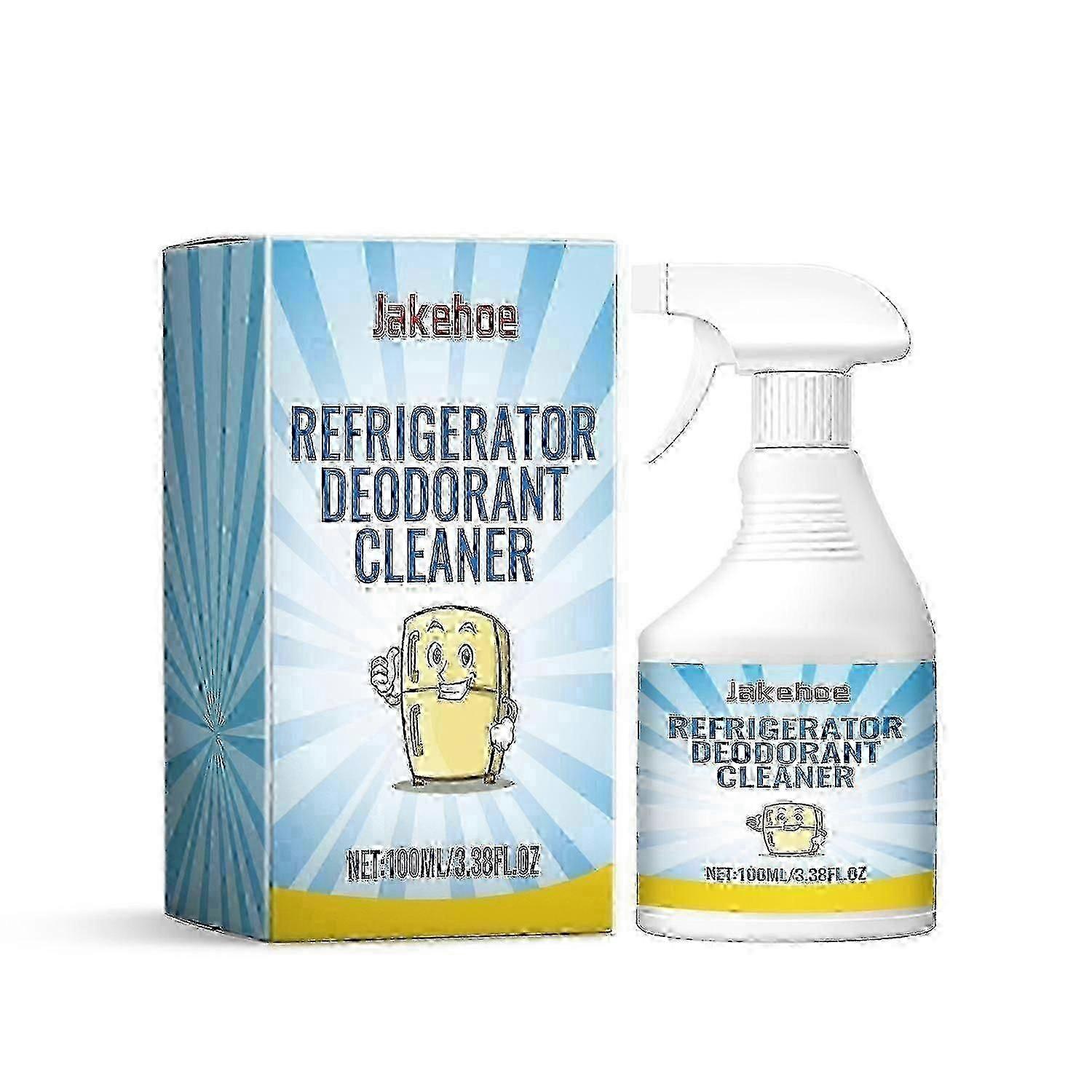 منظف مزيل العرق للثلاجة Jakehoe ، منظف مزيل العرق للفريزر ، تنظيف سريع لمزيل العرق